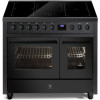 STEEL fornuis inductie EP10FF-5FIW NF