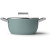 SMEG braadpan groen CSF2412EGM