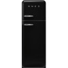SMEG koelkast zwart FAB30RBL6
