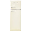 SMEG koelkast creme FAB30RCR6