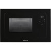 SMEG magnetron met grill zwart FMI120B3
