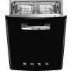 SMEG vaatwasser onderbouw zwart STFABBL3