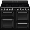 SMEG fornuis inductie zwart TR4110IBL2