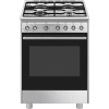 SMEG fornuis gas rvs CX61GMXNLK