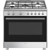 SMEG fornuis gas rvs CX91GMXNLK