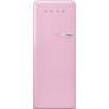 SMEG koelkast roze FAB28LPK5