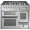 STEEL fornuis gas Genesi GQ10SFF-6W