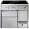 STEEL fornuis inductie Genesi GQ10SFF-D-5FI