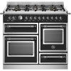 BERTAZZONI fornuis gas HER106L3ENET