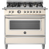 BERTAZZONI fornuis gas HER96L1EAVT