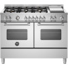 BERTAZZONI fornuis gas MAS126G2EXT