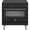 BERTAZZONI fornuis inductie zwart MPL95I1ENNC