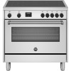 BERTAZZONI fornuis inductie rvs MPL95I1EXT
