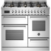 BERTAZZONI fornuis gas PRO106L3EXT