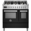 BERTAZZONI fornuis gas PRO96L2ENET