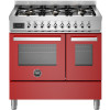 BERTAZZONI fornuis gas PRO96L2EROT