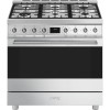 SMEG fornuis gas rvs C9GMXNLK2