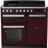 FALCON fornuis Estel Deluxe 100 inductie bordeaux