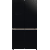 HITACHI side-by-side koelkast zwart glas R-WB640VRU0 (GBK)