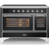 ILVE fornuis inductie rood MI127NE3/BK