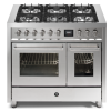 STEEL fornuis Enfasi EQ10FF-6 roestvrijstaal