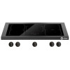 STEEL kookplaat inbouw E9P-5FIW NF
