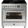 STEEL fornuis inductie EQ9F-5FIW