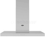 De Bel. Cookcentre 100 Flat Rvs behoort tot de meest verkochte producten van Belling BELLING afzuigkap wand Bel. Cookcentre 100 Flat Rvs
