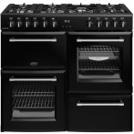 BELLING fornuis gas FARMHOUSE 100DF BLK