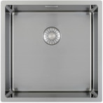 De CAPP46D46R10 behoort tot de meest verkochte producten van Caressi CARESSI spoelbak rvs CAPP46D46R10