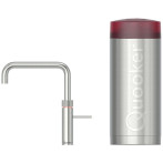 De COMBI+ Fusion Square RVS behoort tot de meest verkochte producten van Quooker QUOOKER kokend water kraan COMBI+ Fusion Square RVS