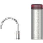 De PRO3 Nordic Round Chroom behoort tot de meest verkochte producten van Quooker QUOOKER kokend water kraan PRO3 Nordic Round Chroom
