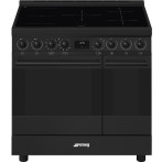 De C92IPN2 behoort tot de meest verkochte producten van Smeg SMEG fornuis inductie zwart C92IPN2