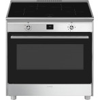 De CG90CIXT behoort tot de meest verkochte producten van Smeg SMEG fornuis inductie CG90CIXT