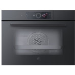 De Steamer V4000 45 zwart glas behoort tot de meest verkochte producten van V-ZUG V-ZUG stoomoven inbouw Steamer V4000 45 zwart glas