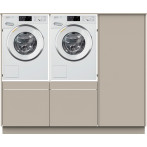 De THREE OF A KIND beige grijs behoort tot de meest verkochte producten van Wasmachinekast WASMACHINEKAST kast THREE OF A KIND beige grijs
