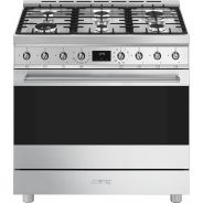 SMEG fornuis gas rvs C9GMXNLK2