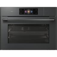 ATAG combi-stoomoven met magnetron inbouw zwart CSX4685M