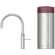 QUOOKER kokend water kraan COMBI+ Fusion Round RVS