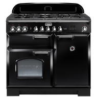 FALCON fornuis gas Classic Deluxe 100 gas zwart