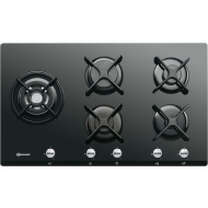 BAUKNECHT kookplaat gas-op-glas TGV5590SW