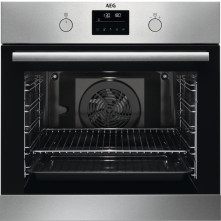 AEG BPB355061M inbouw oven - rvs - SteamBake - pyrolyse