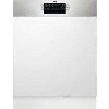 AEG FES5368XZM inbouw vaatwasser - half geintegreerd