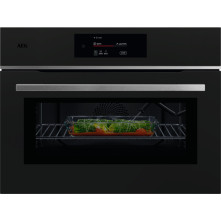 AEG TK8NK72FT inbouw oven met magnetron - mat zwart