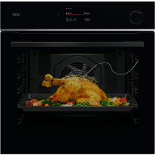 AEG TR7PB73FSB inbouw oven met SteamCrisp en pyrolyse reiniging