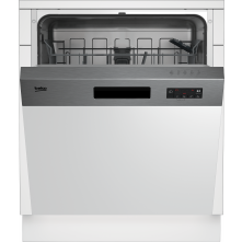 Klik en bekijk de Beko BDSN153E3X Beko BDSN153E3X inbouw vaatwasser - roestvrijstaal - Fingerprint Proof