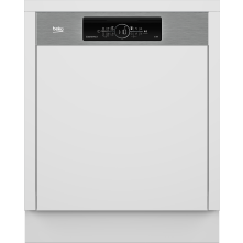 Beko BDSN36440XC inbouw vaatwasser - half geintegreerd