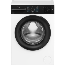 Beko BM3WFT3841B vrijstaand wasmachine - wit