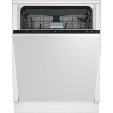 Volledig geïntegreerde Beko BDIT38531DC inbouwvaatwasser met modern frontpaneel