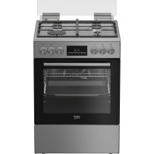 Beko FBE6133XS NL vrijstaand fornuis - roestvrijstaal